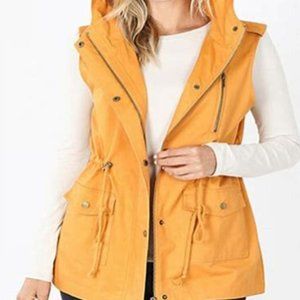FALL AESTHETIC - Zenana Hooded Loose Vest